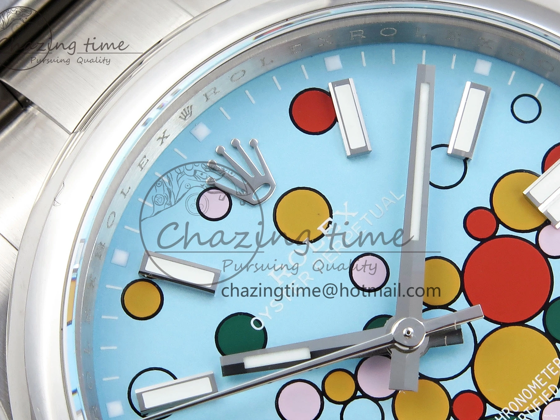 MiroTime 0510 Classic OYSTER PERPETUAL 124300 41MM GMF 1:1 BEST EDITION 904L STEEL CELEBRATION DIAL VR 1793